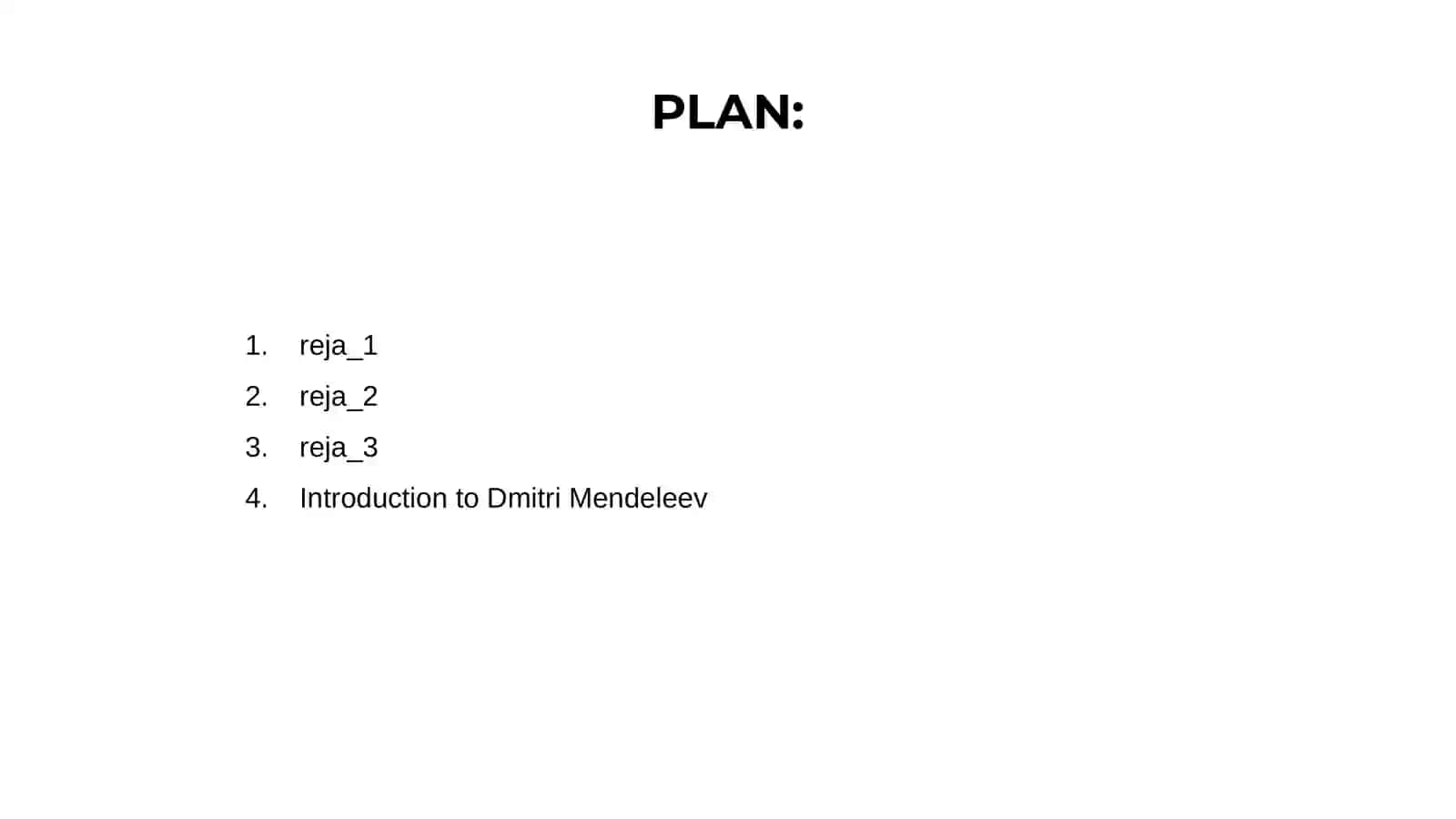 Mendeleev's contribution to chemistry 2