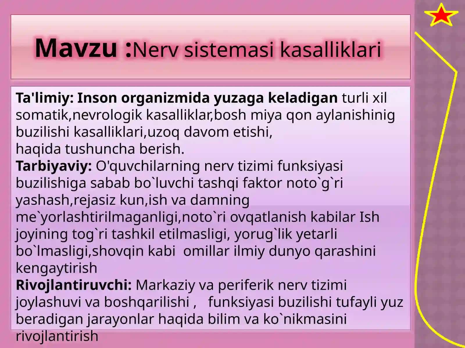 Nervsistemasikasalliklaris 2