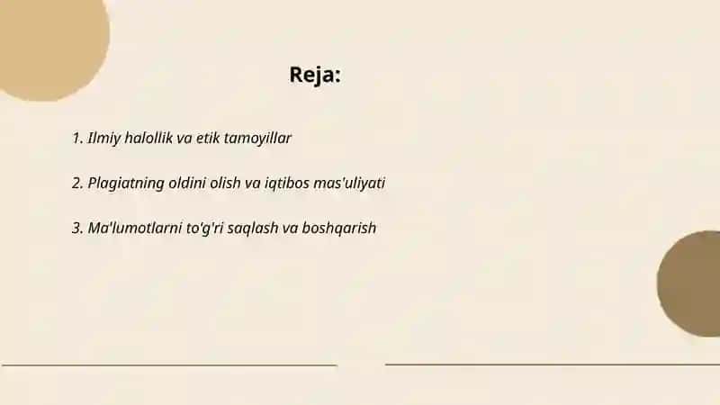 İlmiy izlanishda olimning masulyati 2