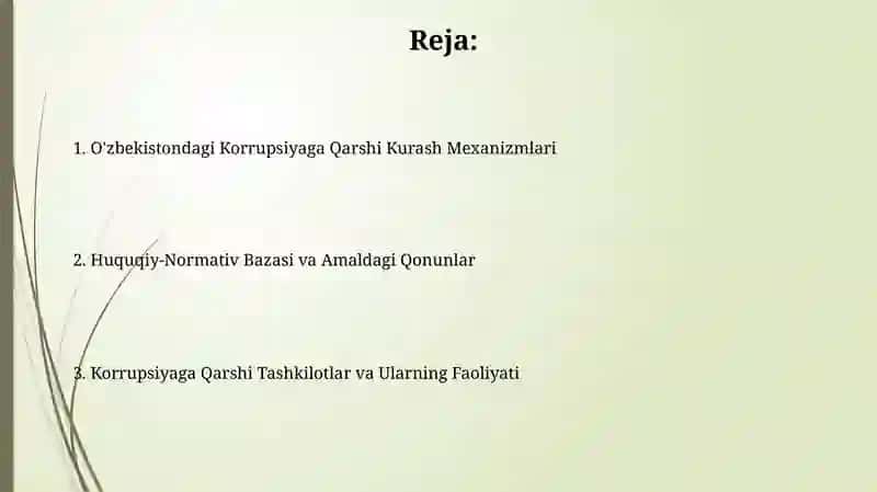 O'zbekistonda korrupsiyaga qarshi kurash mehanizmlari 2