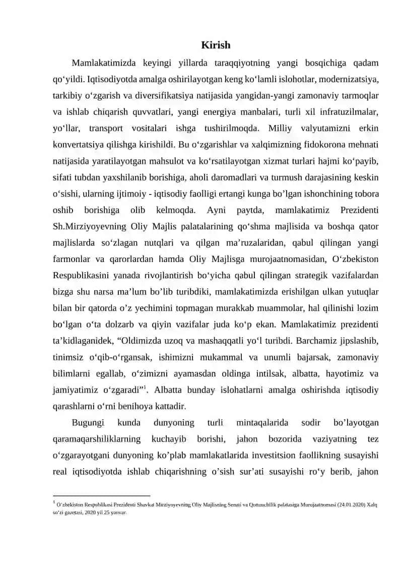 Iqtisodiyot nazariyasining fan sifatida shakllanishi 2