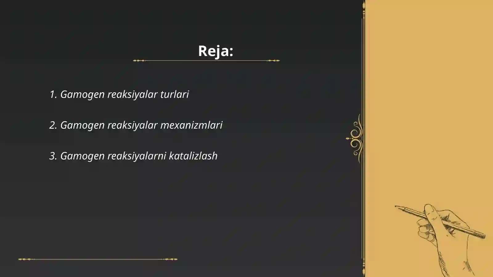 Gamogen reaksiyalar 2