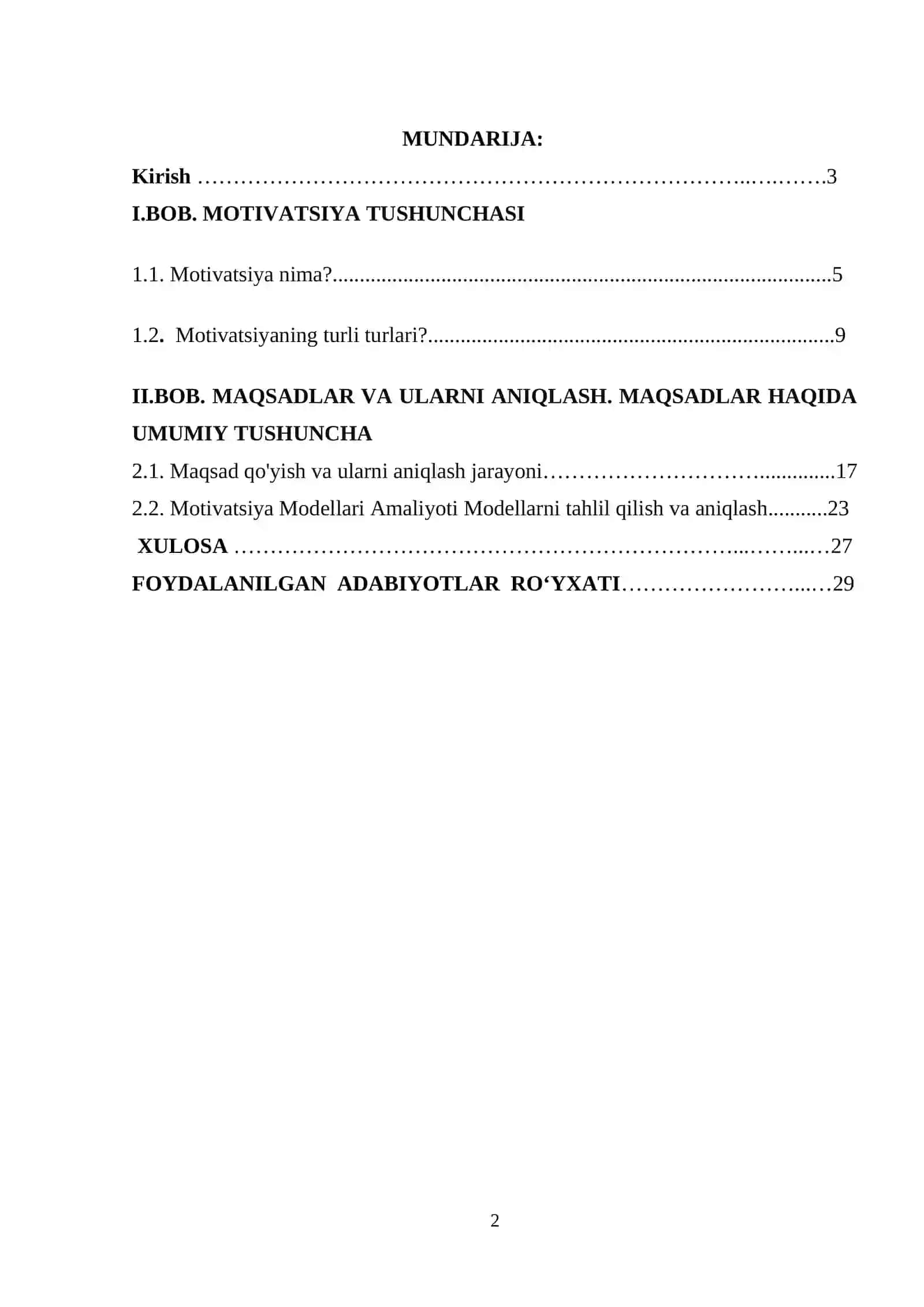 Amaliy Psixologiya - Motivatsiya modellari 2