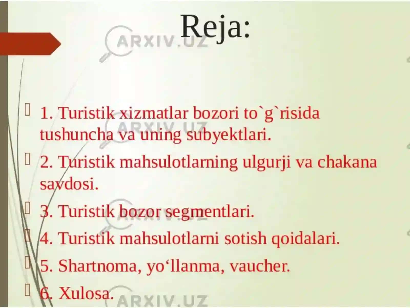 Tovarlar maxsulotlar va xizmatlar 2