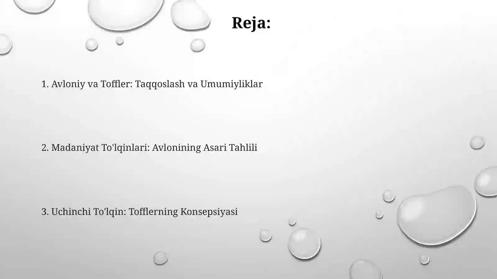 Avloniyning''Madaniyattolqinlari''maqolasivaE.Tofflerning''Uchinchitolqin''asari 2