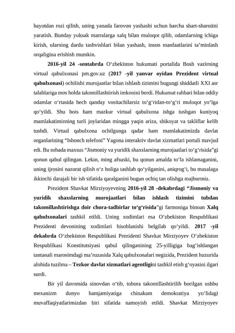 Xalq bilan muloqot 2