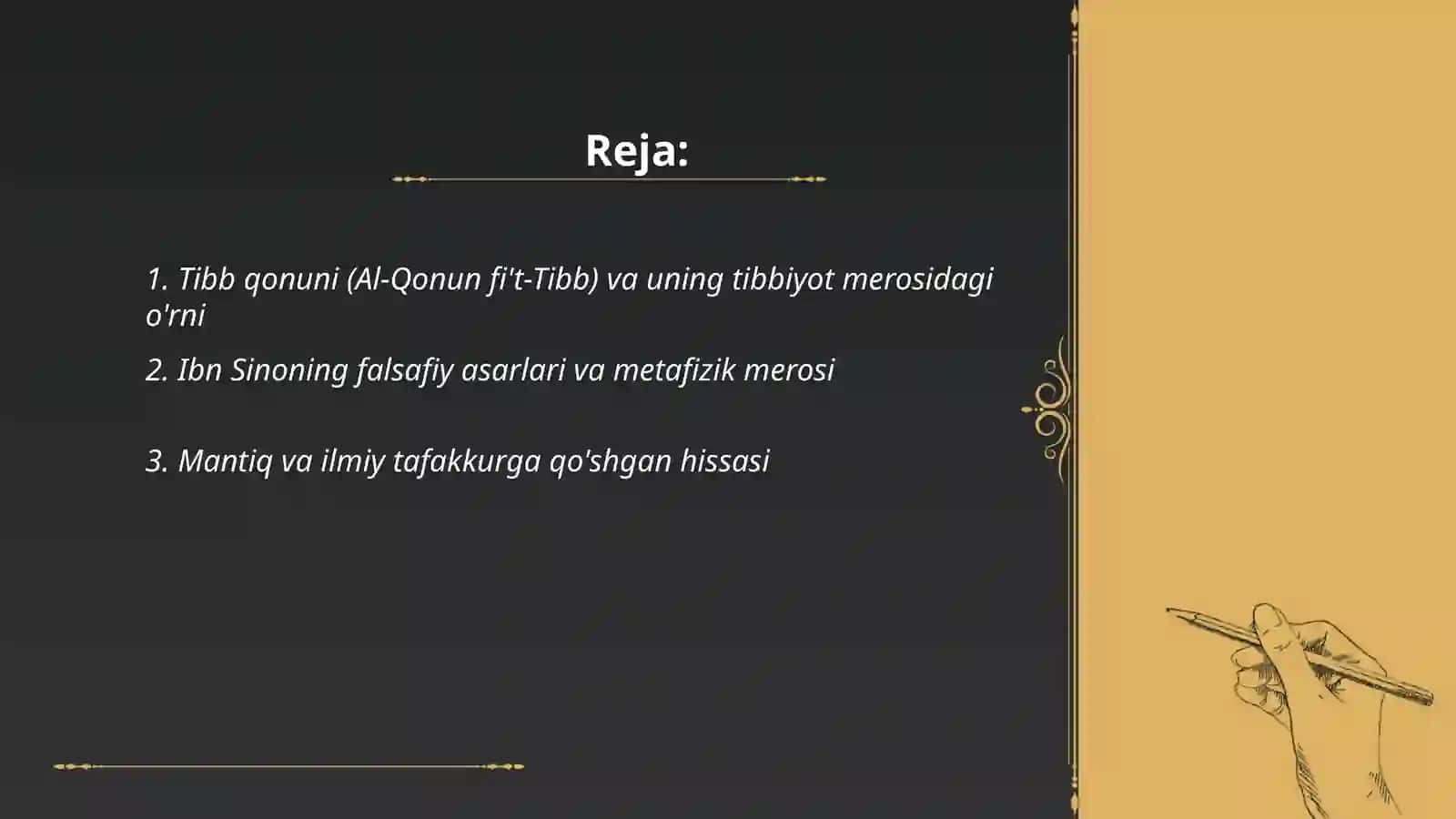 Tibb qonuni (Al-Qonun fi't-Tibb) 2