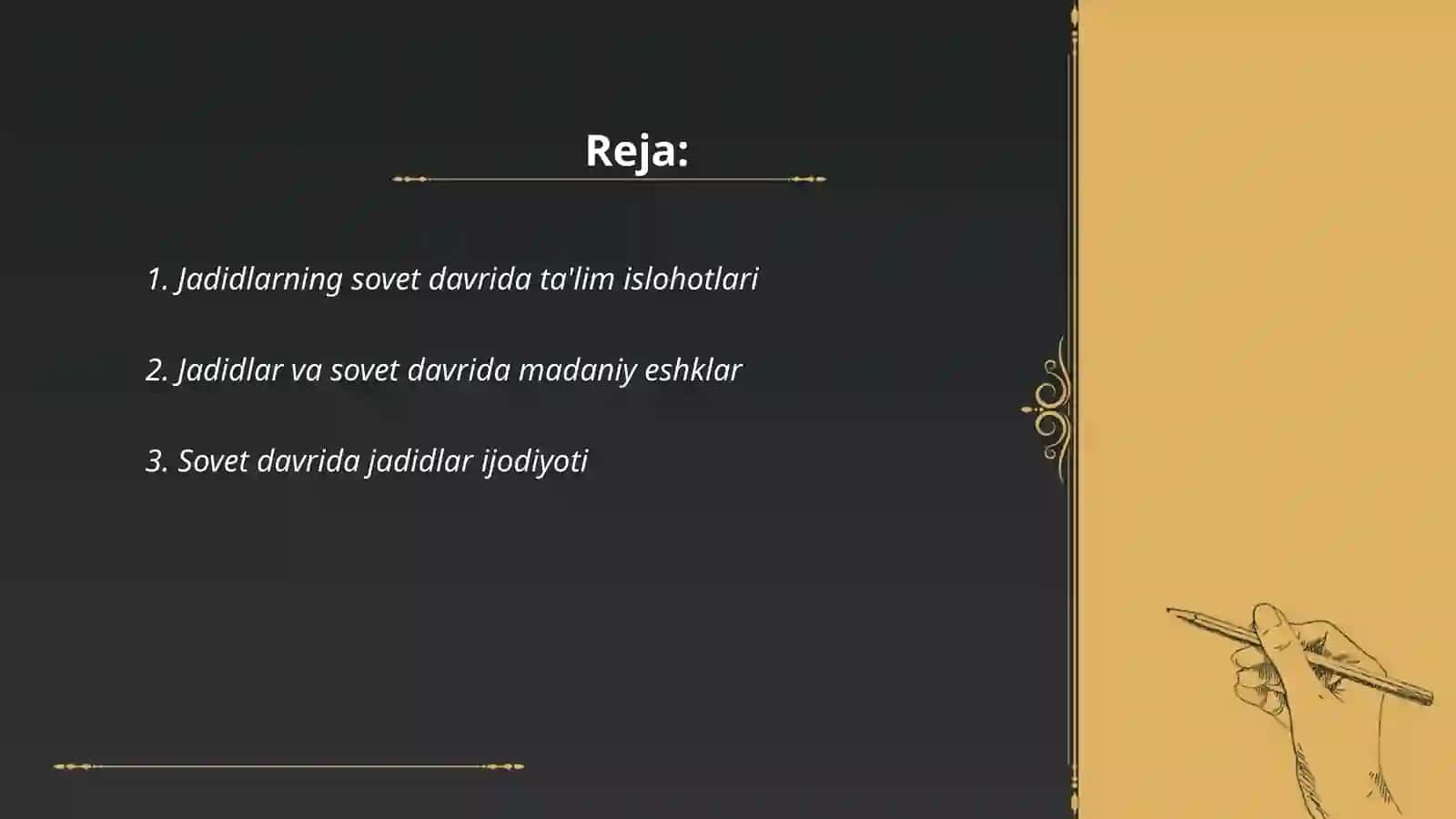 Jadidlarning sovet davridagi faoliyati 2
