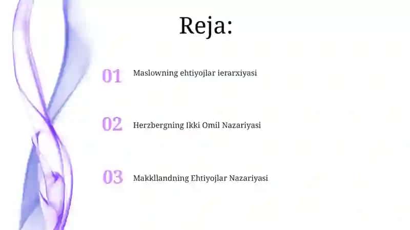 Ehtiyojlar va istaklar 2