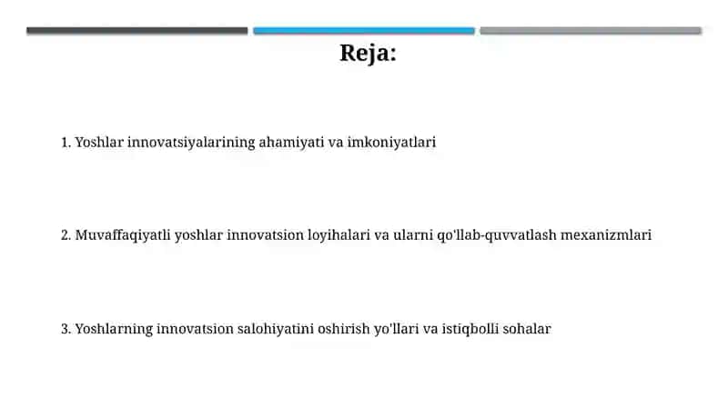 Yoshlar – innovatsion g‘oyalar tashabbuskori 2