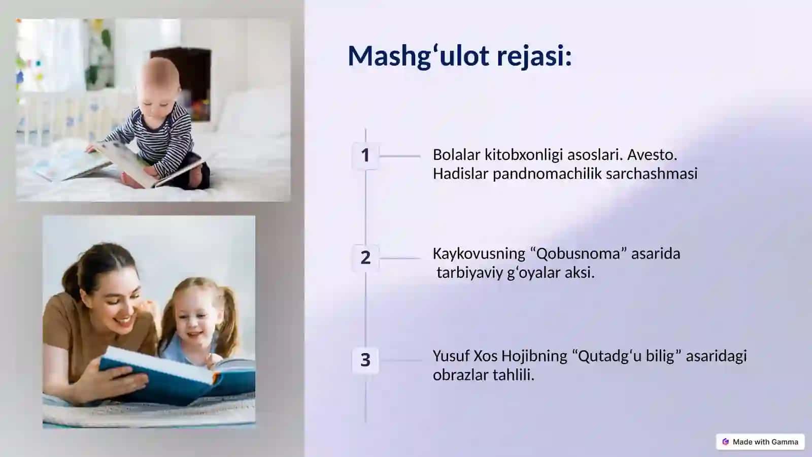 Bolalar kitobxonligi va tarbiyasi 2