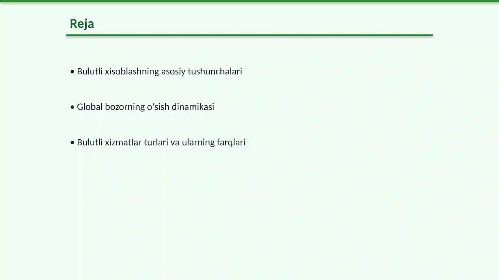 Global bulutli xisoblash bozori 2