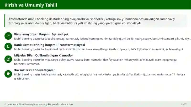 O'zbekistonda Mobil Banking Dasturlarining  Rivojlanishi va Istiqbollari 2