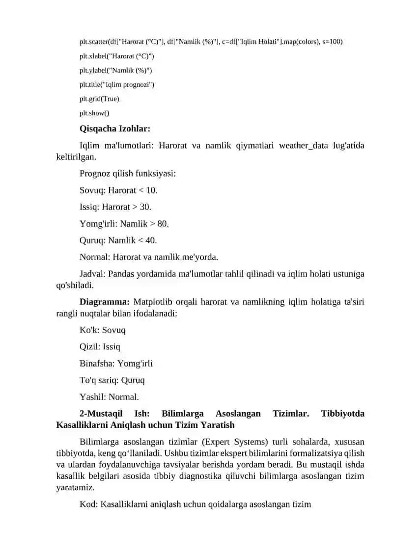Mustaqil Ish Mavzusi: Formallashuvchi va Qiyin Formallashuvchi Masalalar 2