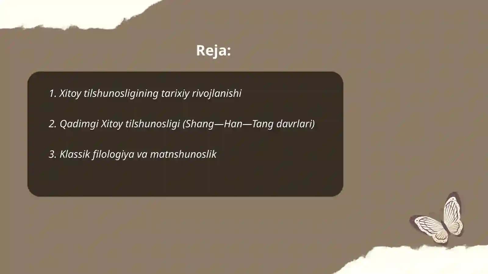 Xitoy tilshunoslining taraqqiyoti 2