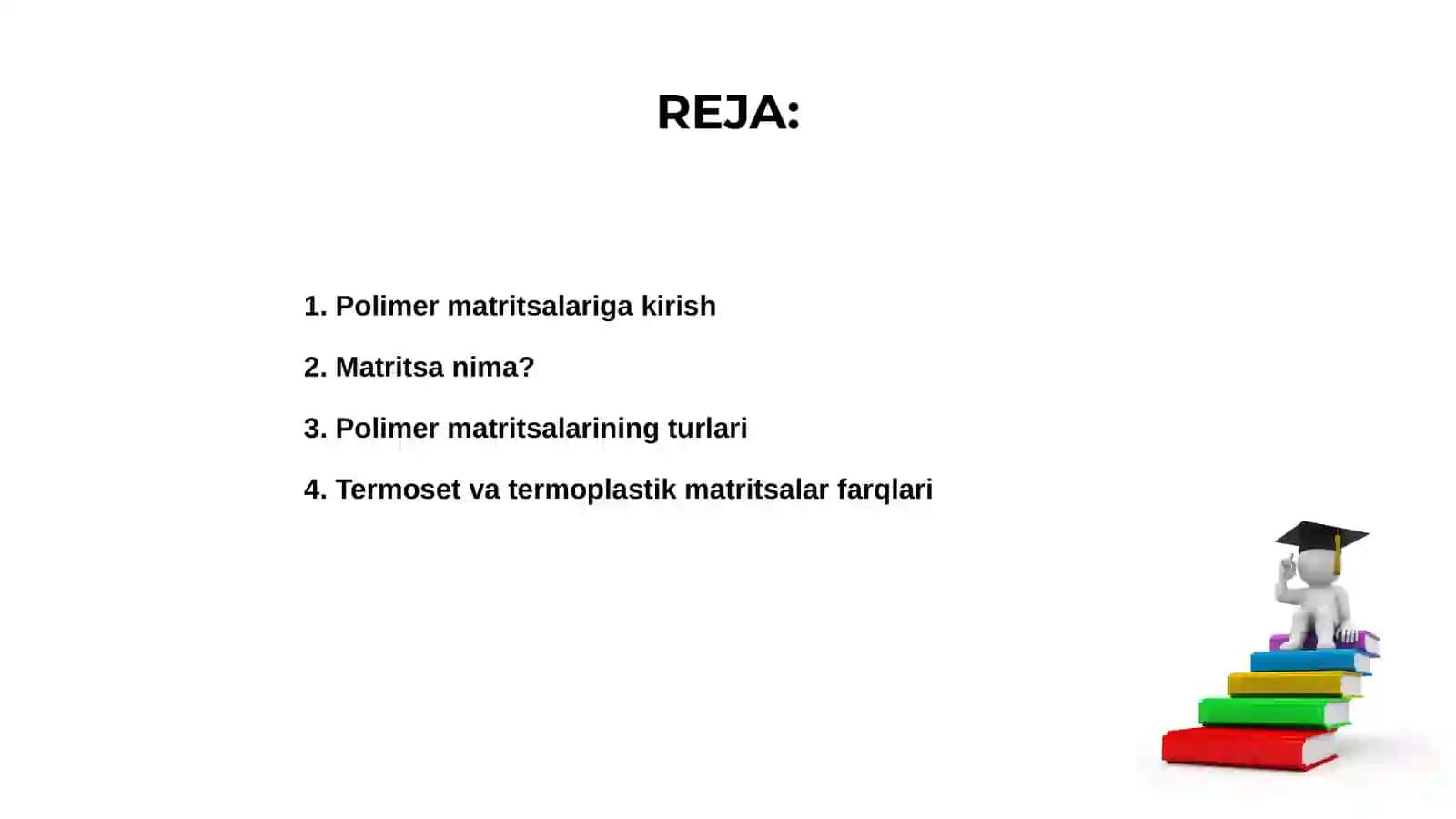 Polimer matritsalari. Termoset va termoplastik matritsalar 2