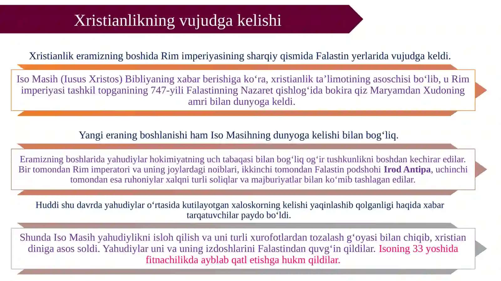 XRISTIANLIK DINI 2