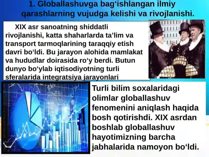 Globallashuv va iqtisodiyot 2