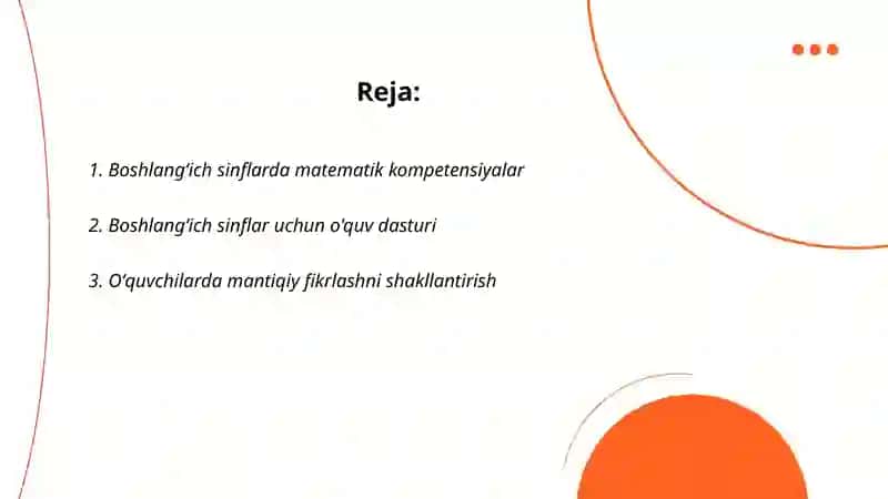 Boshlangʻich sinflarda matematika oʻqitishda kompetensiyaviy yondashuv 2