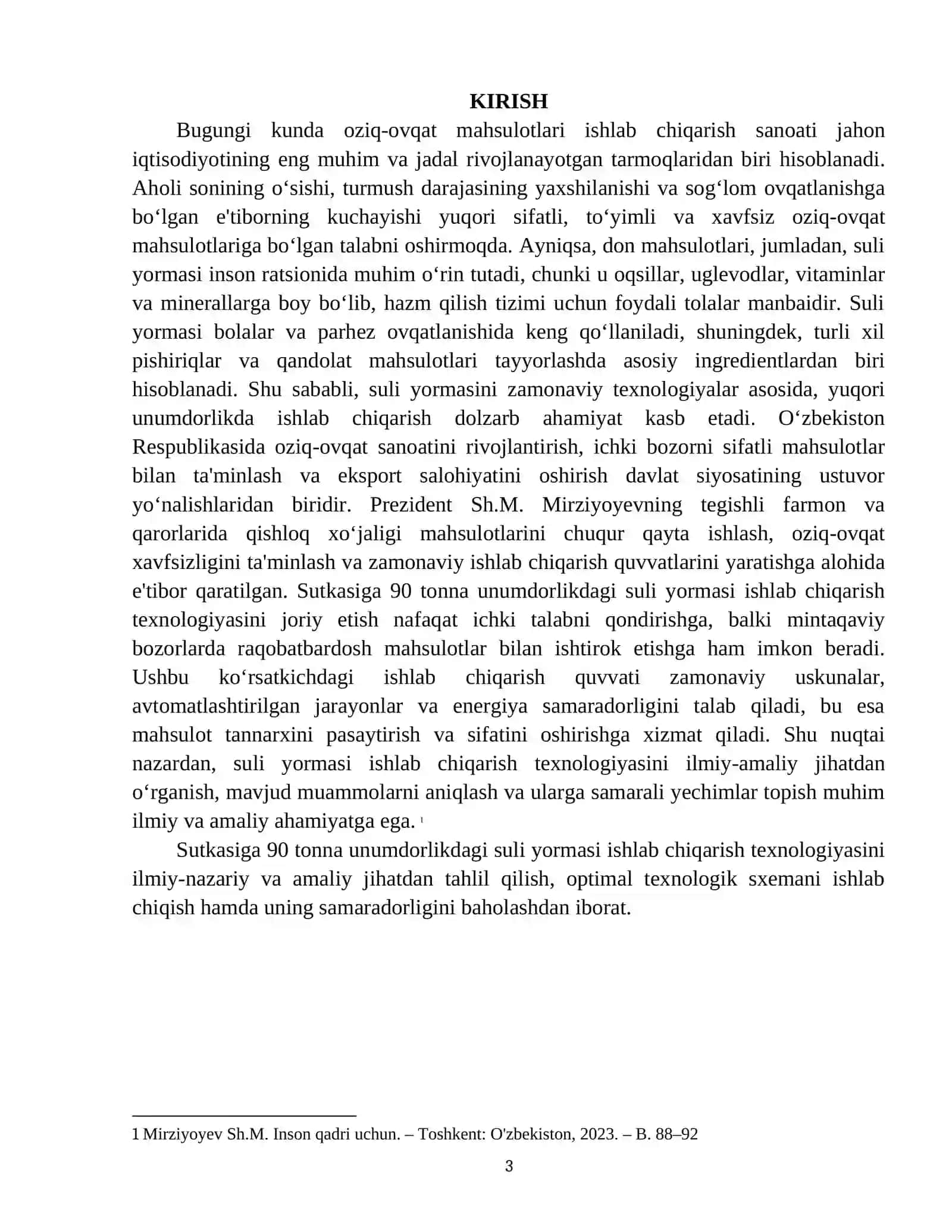 Suli yormasi ishlab chiqarishning nazariy asoslari va xomashyoni dastlabki qayta ishlash jarayonlari 2
