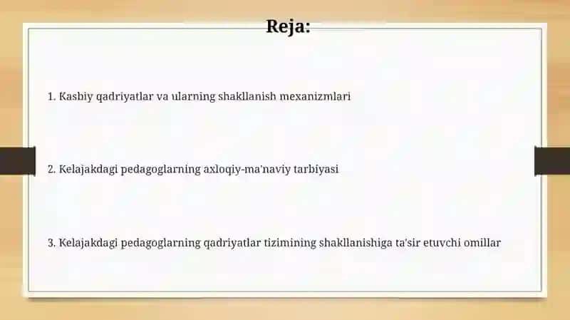 Bo'lajak pedagoglarda qadriyatlar tizimini shakllantirish 2