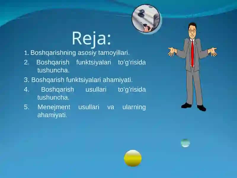 Boshqarishning asosiy tamoyillari 2