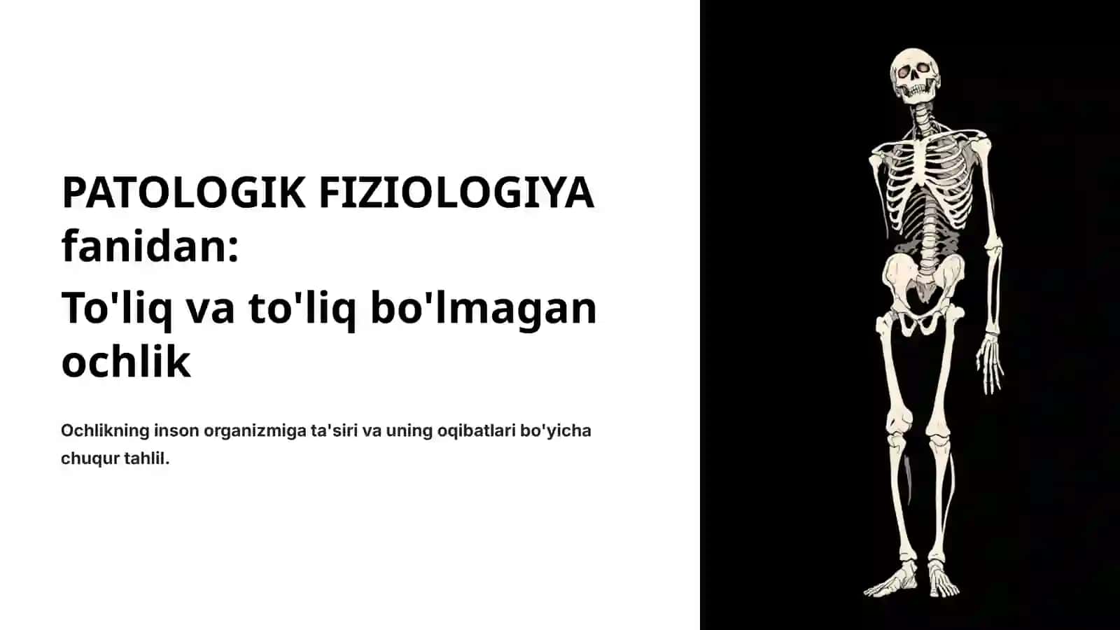 PATOLOGIK FIZIOLOGIYA FANIDAN TAYYORLAGAN MUSTAQIL ISHI 2