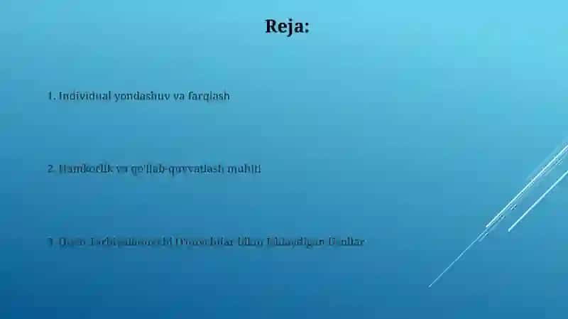 Tarbiyasi qiyin oʻquvchilar bilan ishlash metodlari 2