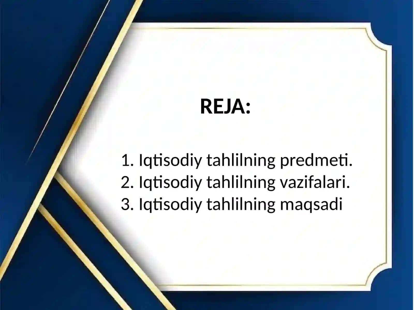 IQTISODIYTAHLILNINGPREDMETI,VAZIFALARIVAMAZMUNI 2