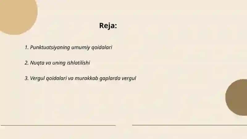 Oʻzbek tilining punktuatsiya tizimi 2