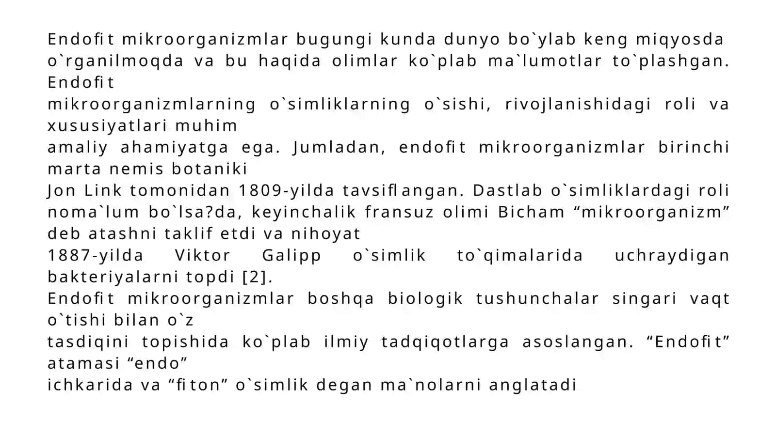 Endofit mikroorganizmlarni o’simliklardan ajratib olish 2