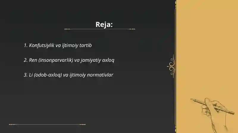 Konfutsiylik ta'limotida ijtimoiy-axloqiy masalalar 2