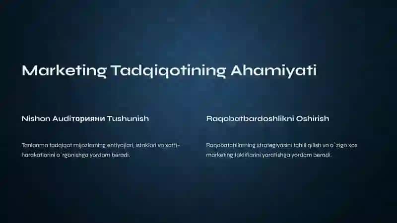 Tanlanma Tadqiqot 2