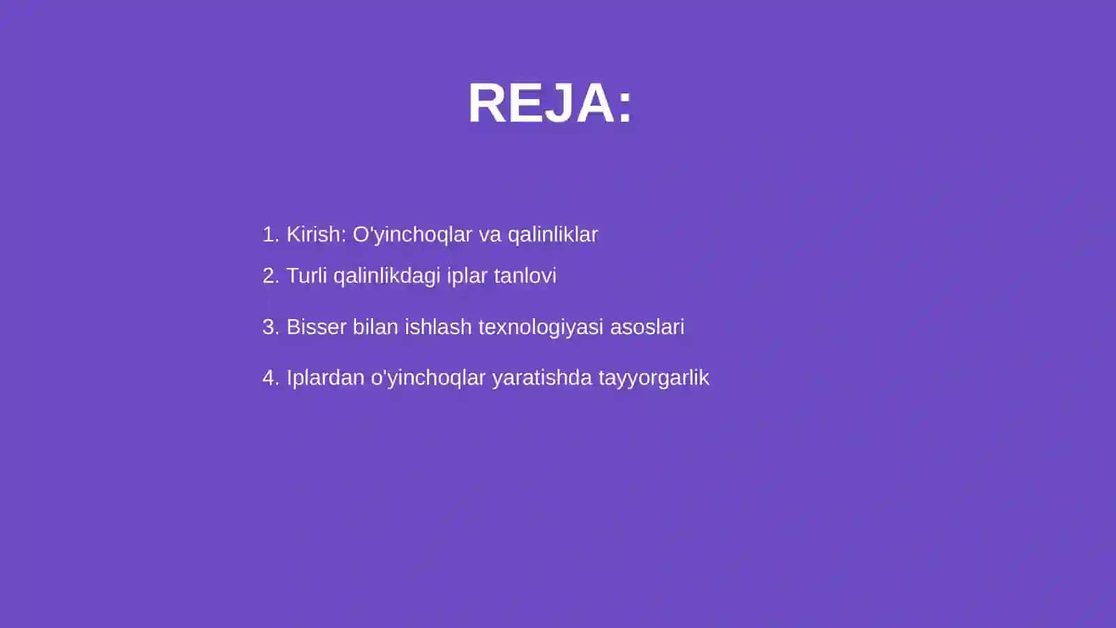 Bisser bilan ishlash texnologiyasi 2