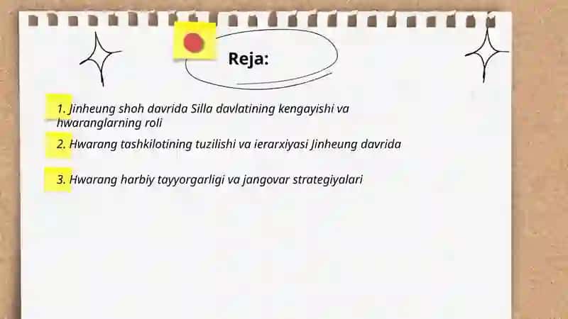 Jinheung shoh davrida Silla davlatining kengayishi va hwaranglarning roli 2