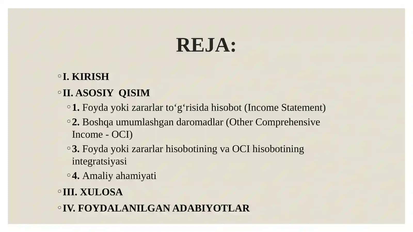 Moliyaviy hisobotlar har qanday korxona yoki tashkilot faoliyatining moliyaviy holatini tushunish va baholash uchun asosiy vosita hisoblanadi 2