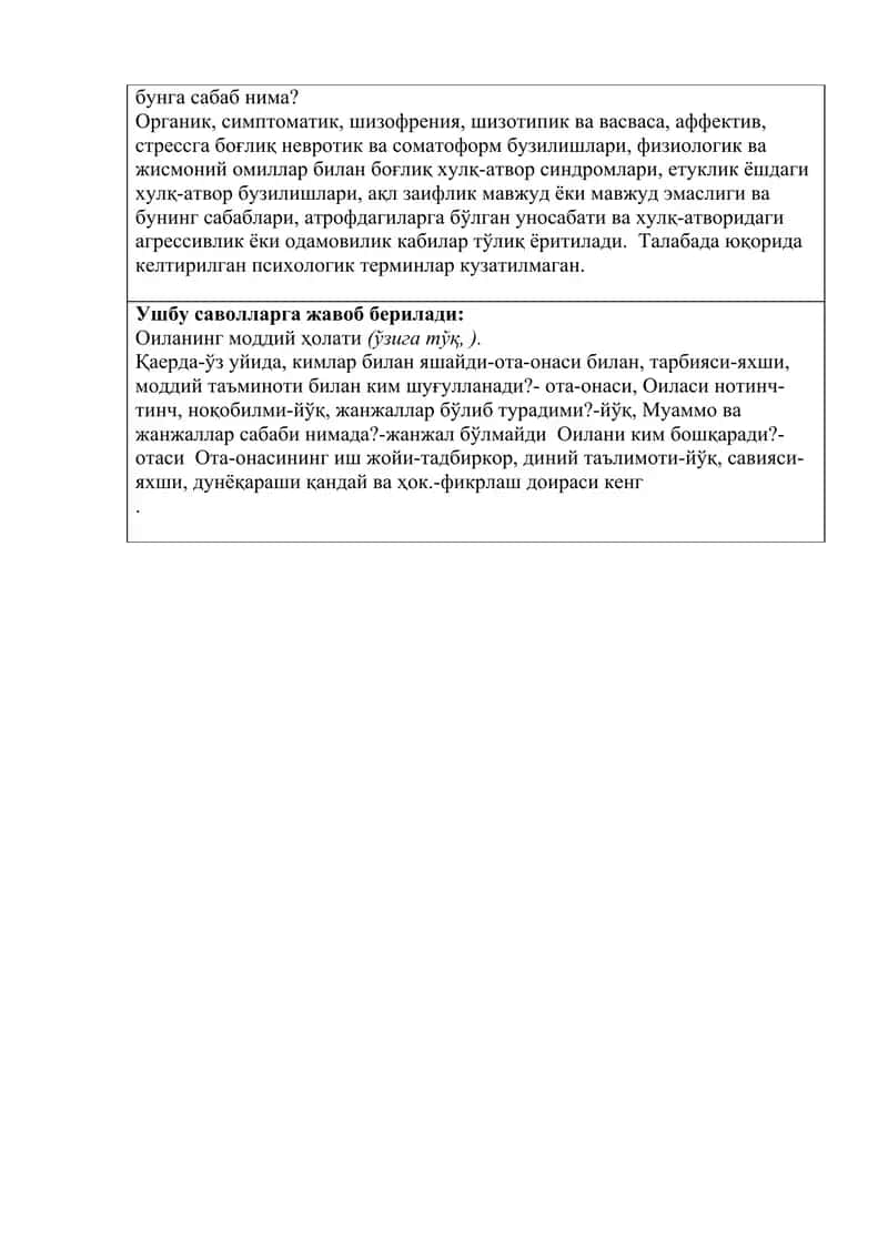 Ganijonova Mukhtasar Khurshidjon kizi psixologik portreti 2