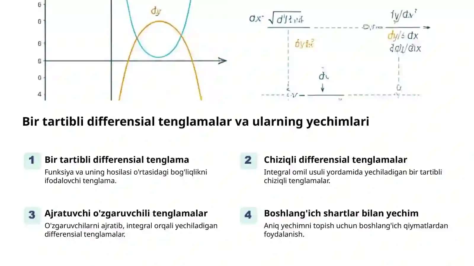 Differensial tenglamalar: tabiat va texnika 2