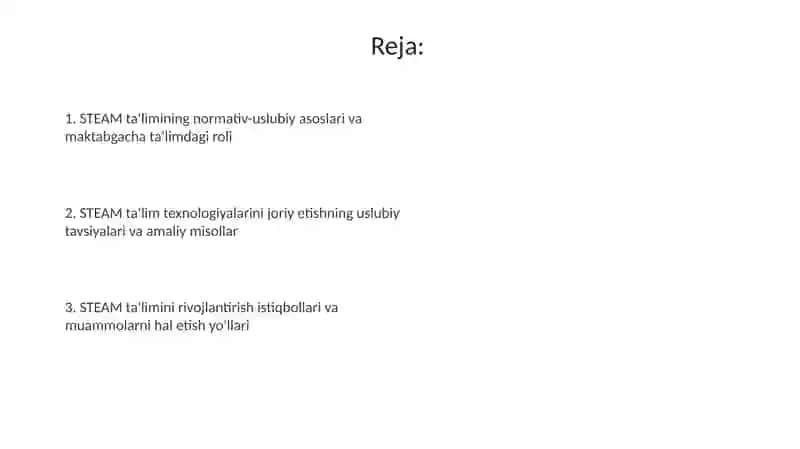 STEAM ta'lim texnologiyalarini joriy etishning uslubiy tavsiyalari va amaliy misollar 2