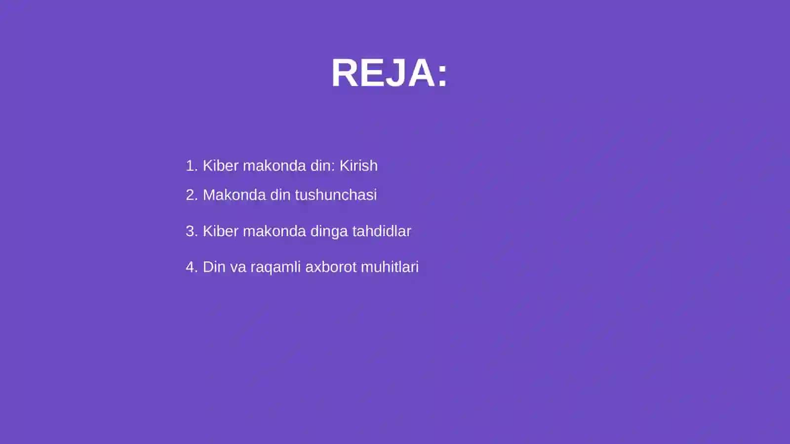 Kiber makonda din 2