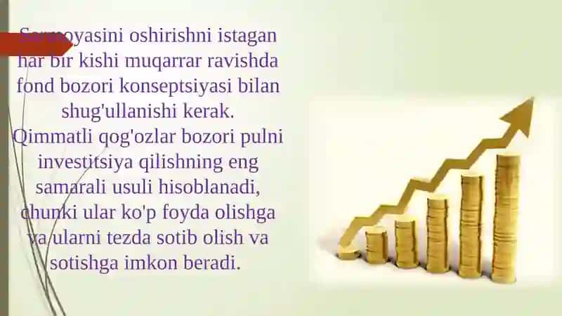Qimmatli qog’ozlar bozori 2