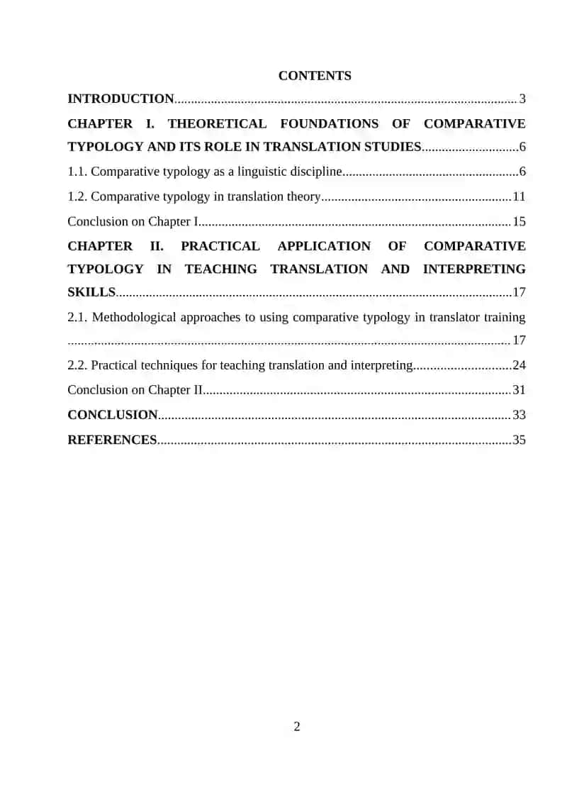 KURS ISHI - “USE OF COMPARATIVE TYPOLOGY IN TEACHING TRANSLATION AND INTERPRETING SKILLS” 2
