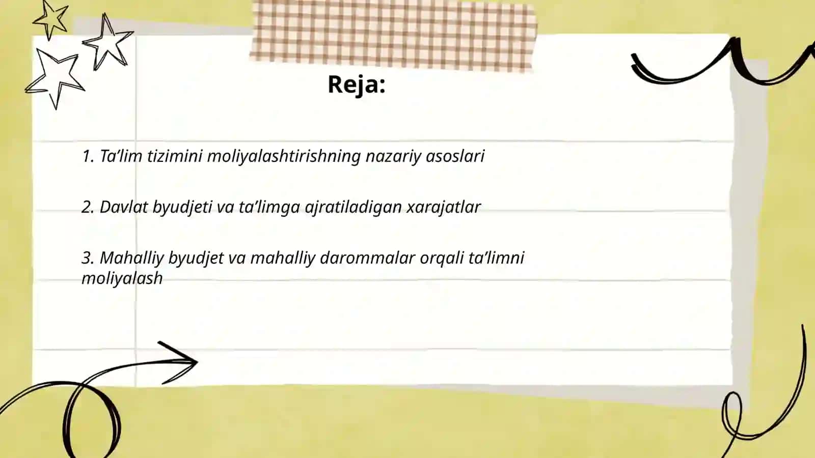 Taʼlim tizimini moliyalash 2