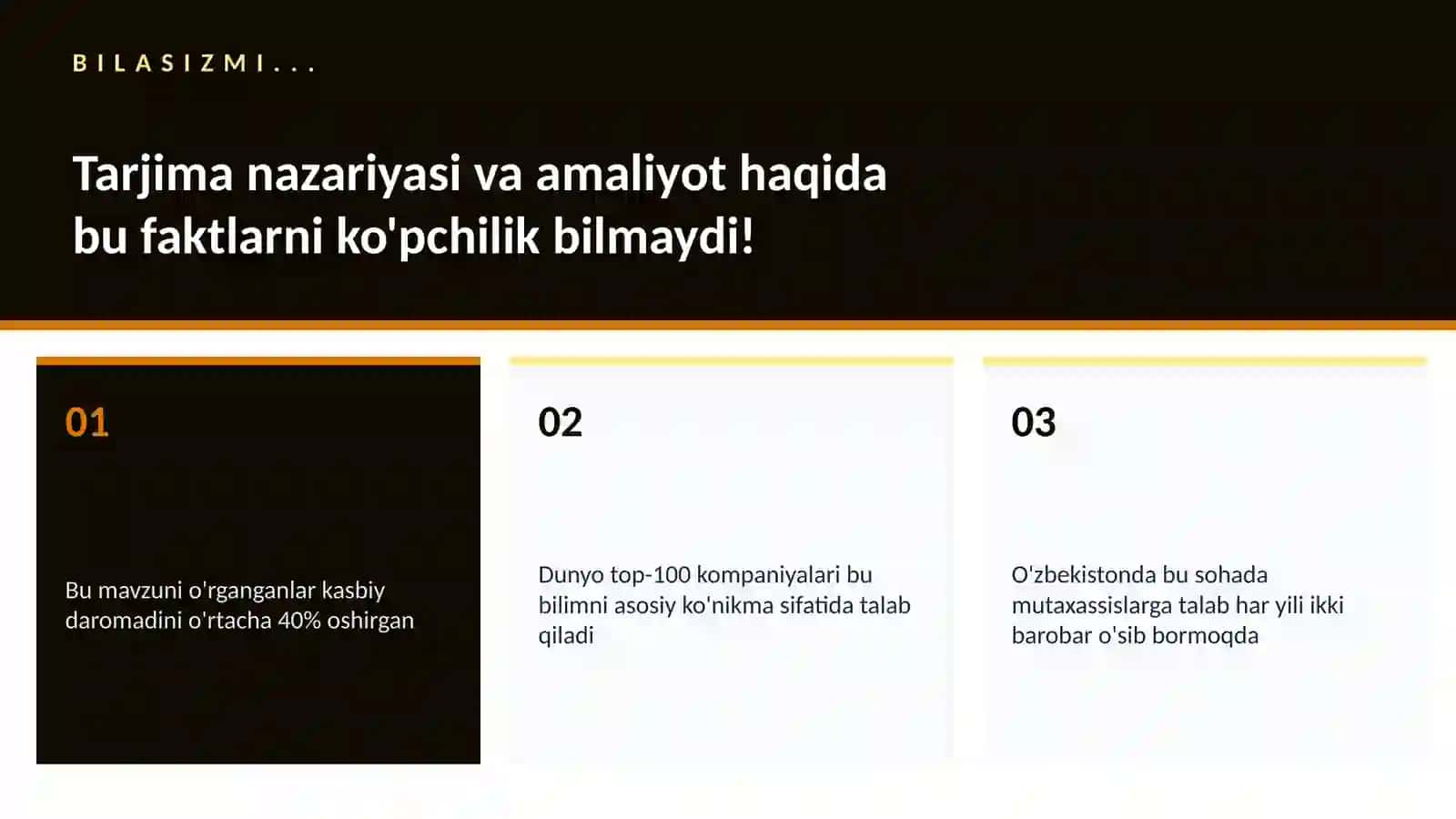 Tarjima nazariyasi va amaliyot 2