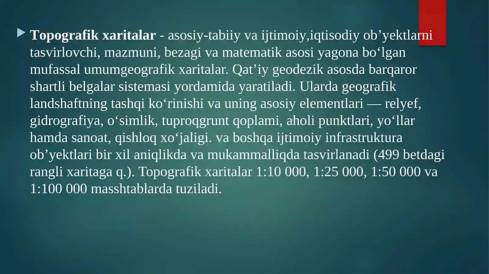 Topografik xaritalar 2
