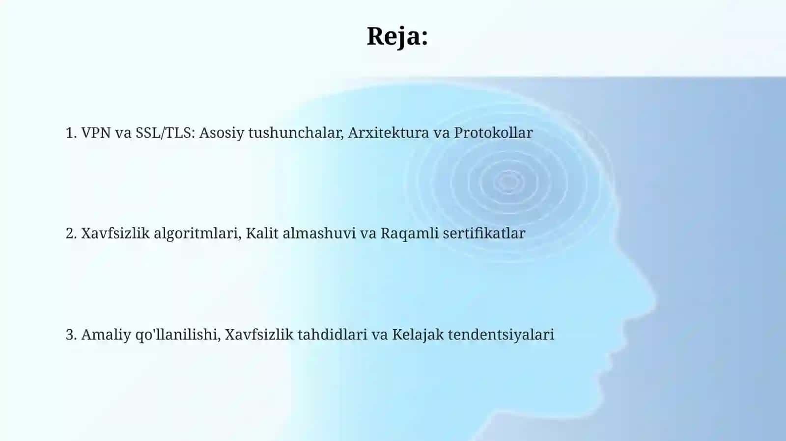 Tarmoq orqali uzatiladigan maʼlumotlarni shifrlash texnologiyalari ( VPN, SSL/TLS) 2