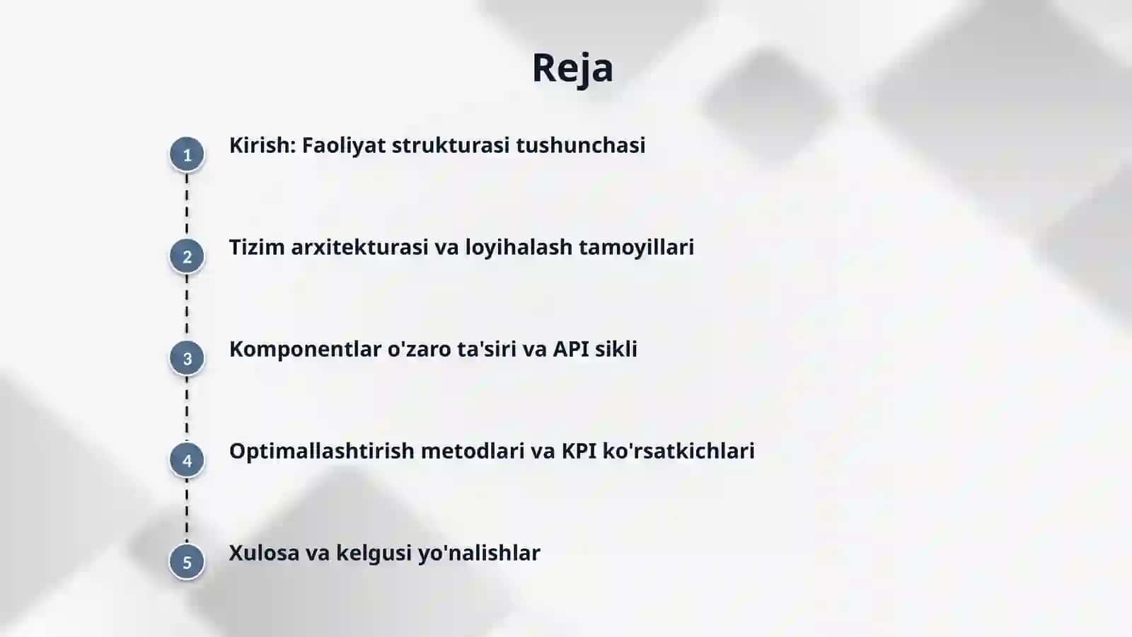 Faoliyat strukturasi 2