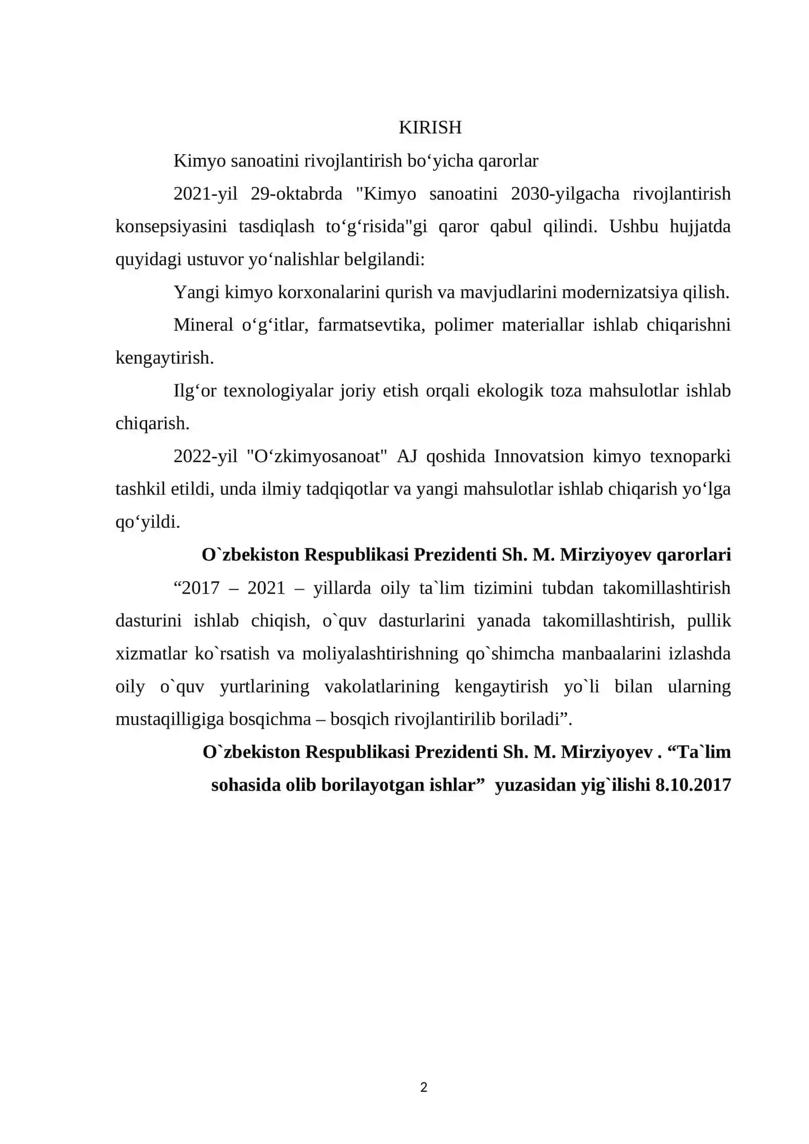 Qishloq xoʻjalik zararkunandalariga qarshi ishlatiladigan kimyoviy moddalar 2