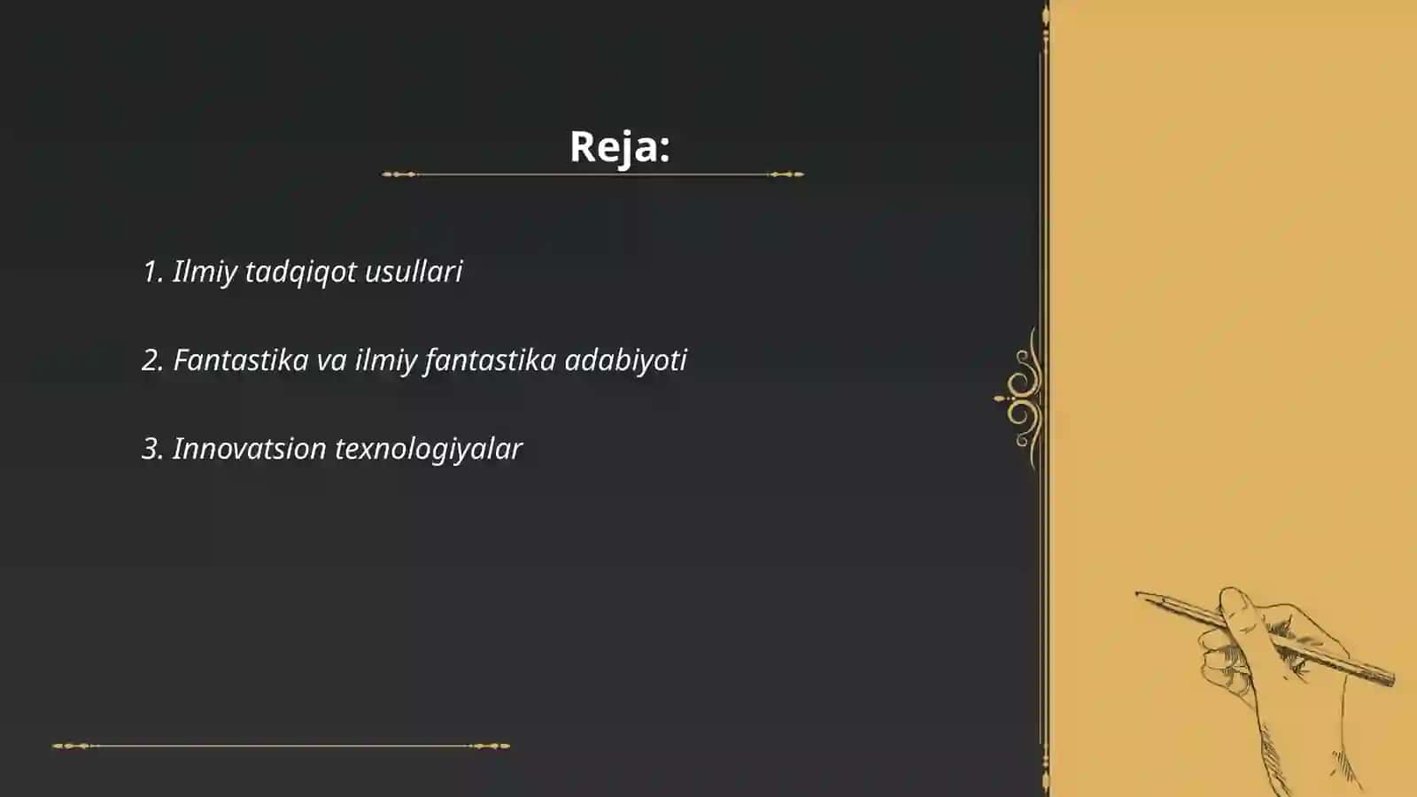 Ilmiy tadqiqot usullari 2