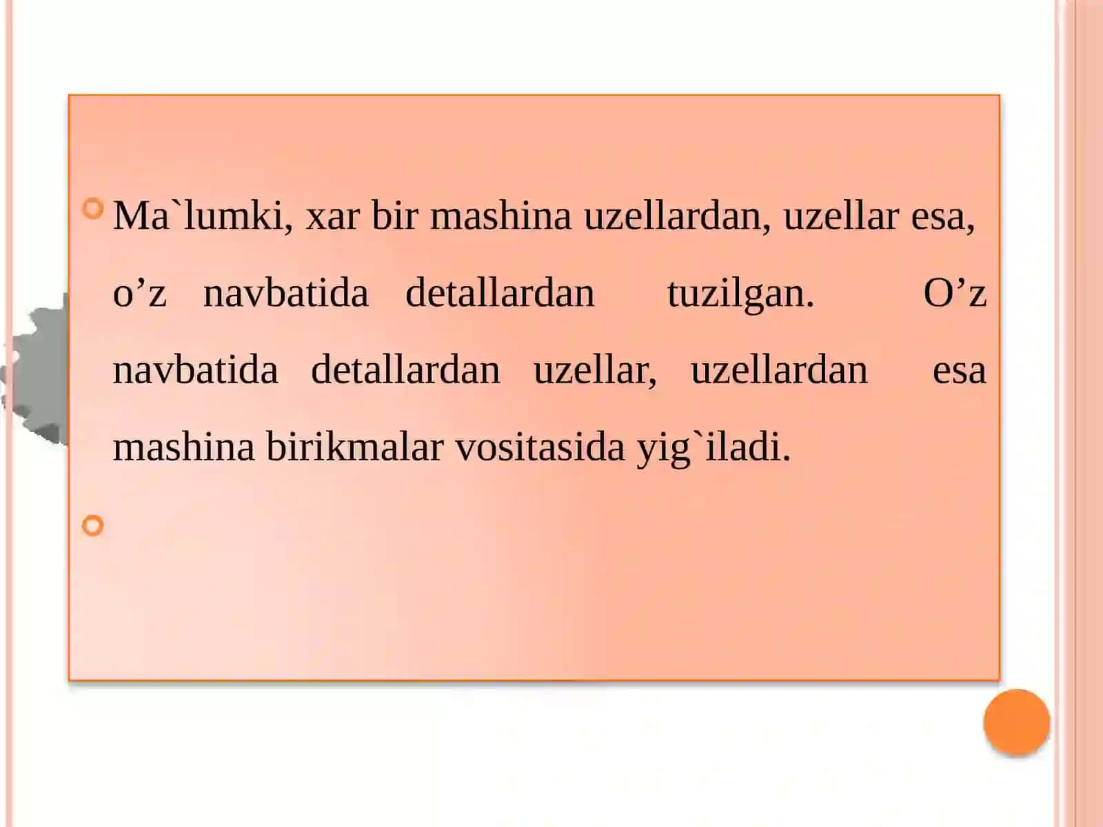 Birikmalar haqida umumiy ma’lumotlar. Payvand birikmalar 2